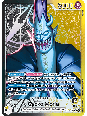 Gecko Moria (OP14-080) - Alternative-Art