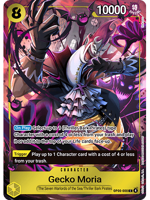 Gecko Moria (OP14-104) - Alternative-Art