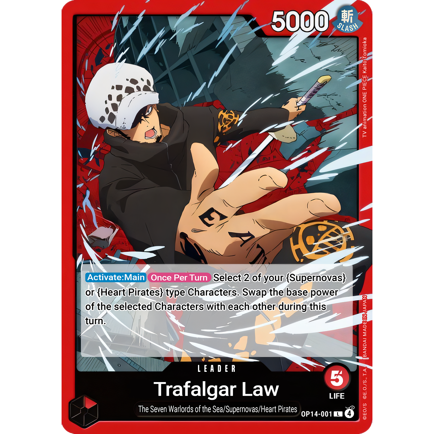 Trafalgar Law (OP14-001)