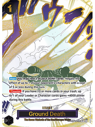 Ground Death (OP14-096) - Alternative-Art