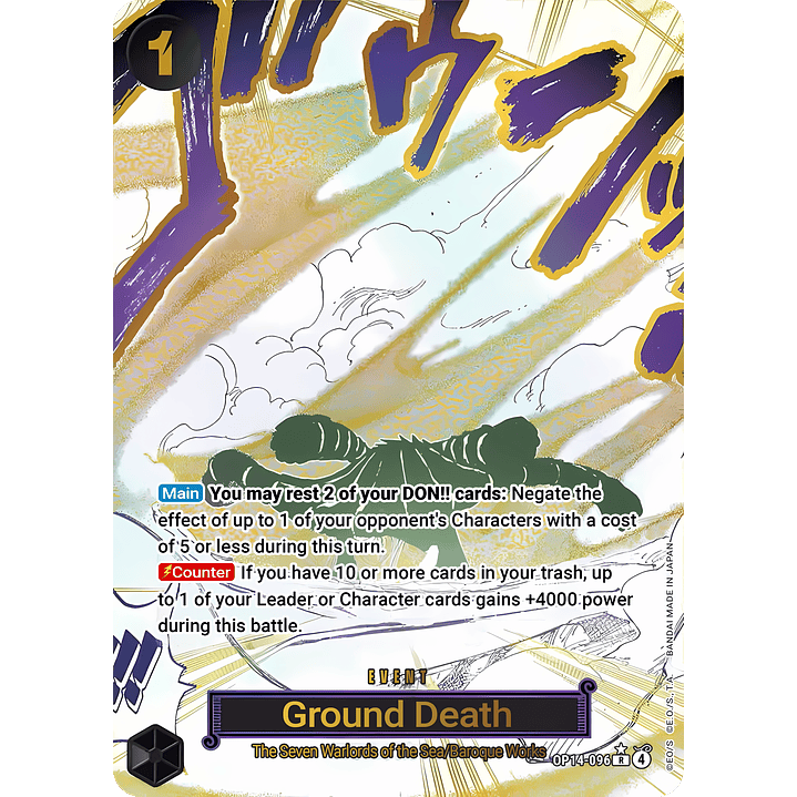 Ground Death (OP14-096) - Alternative-Art