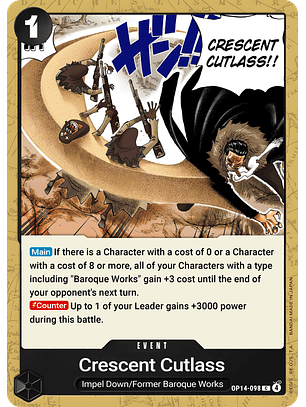 Crescent Cutlass (OP14-098)