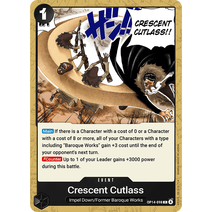 Crescent Cutlass (OP14-098)