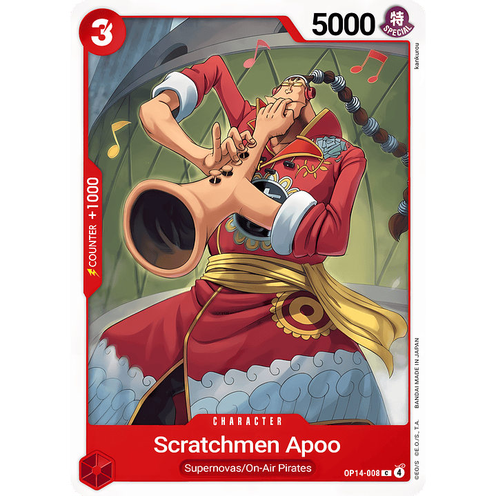 Scratchmen Apoo (OP14-008)