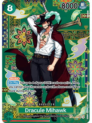 Dracule Mihawk (OP12-030) - SP