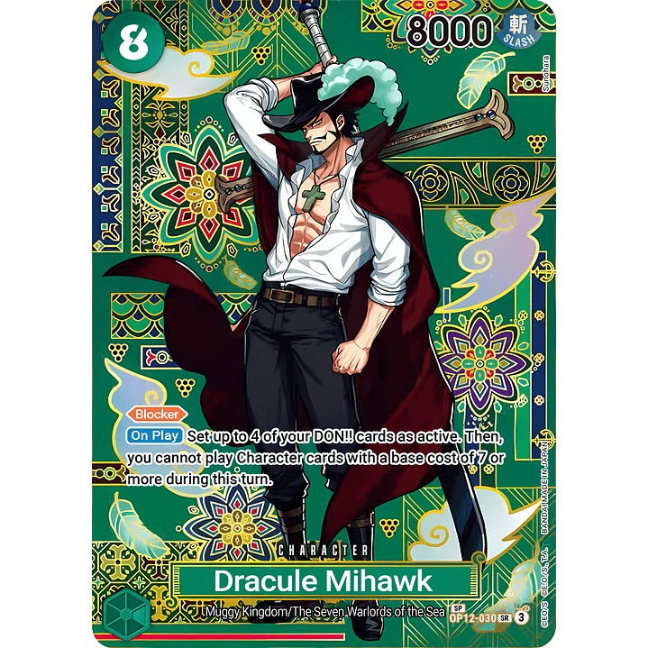 Dracule Mihawk (OP12-030) - SP