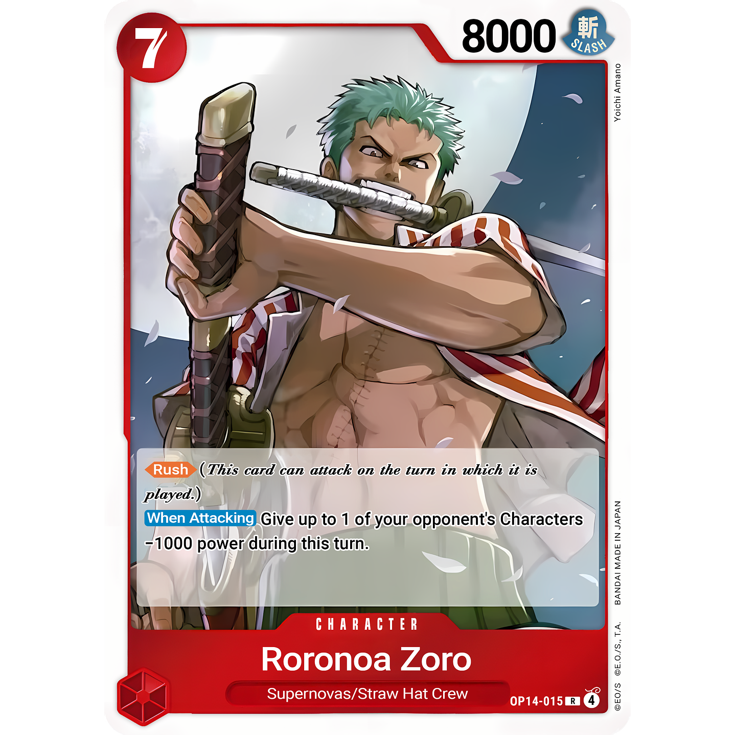 Roronoa Zoro (OP14-015)