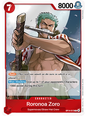 Roronoa Zoro (OP14-015)