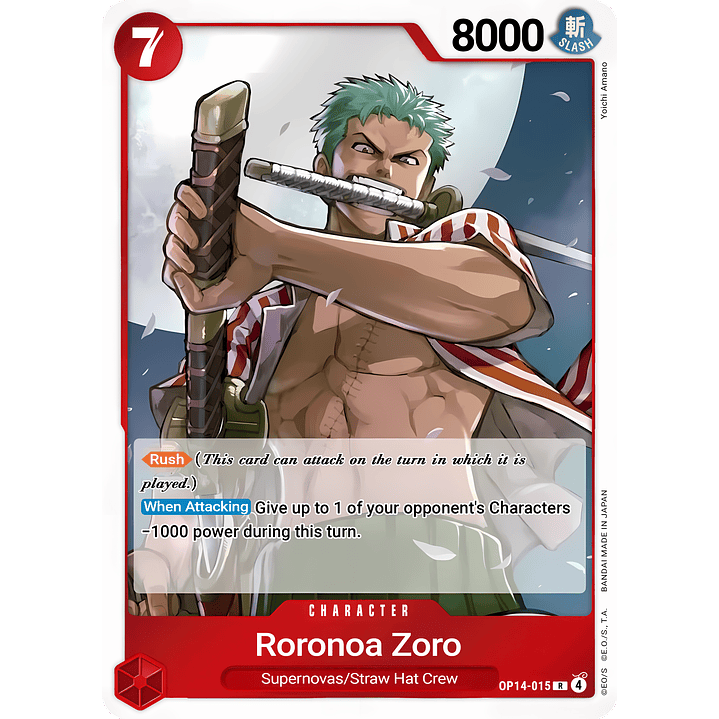 Roronoa Zoro (OP14-015)