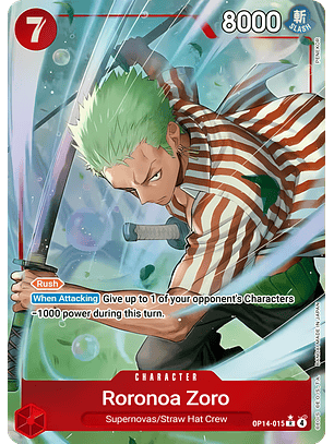 Roronoa Zoro (OP14-015) - Alternative-Art