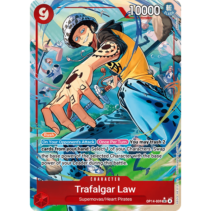 Trafalgar Law (OP14-009) - Alternative-Art