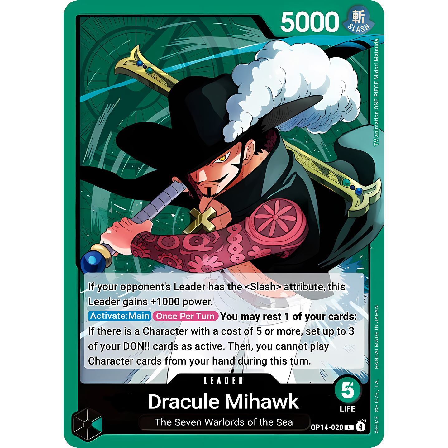Dracule Mihawk (OP14-020)