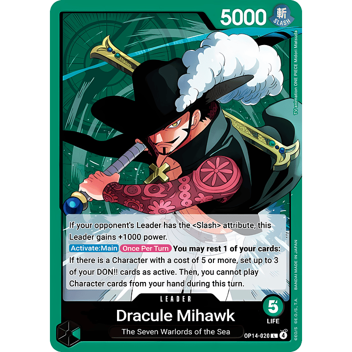 Dracule Mihawk (OP14-020)