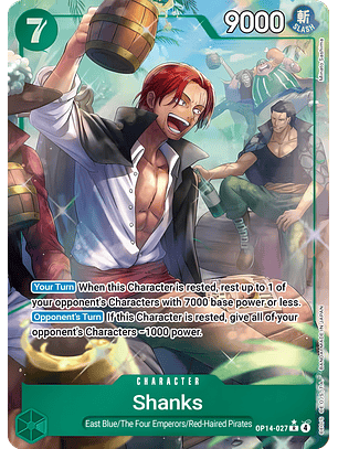 Shanks (OP14-027) - Alternative-Art