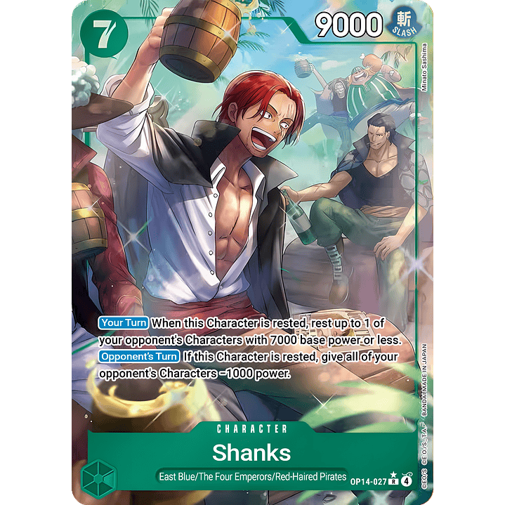Shanks (OP14-027) - Alternative-Art