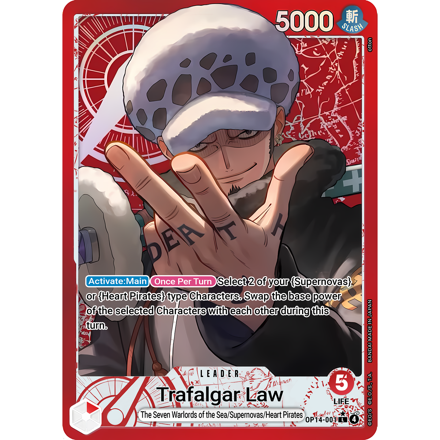 Trafalgar Law (OP14-001) - Alternative-Art