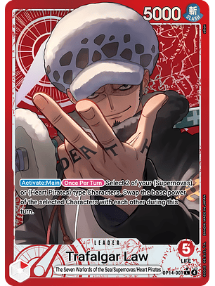 Trafalgar Law (OP14-001) - Alternative-Art