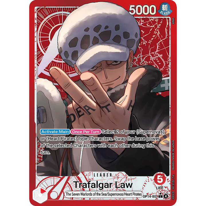 Trafalgar Law (OP14-001) - Alternative-Art