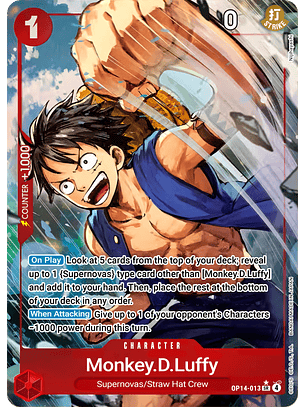 Monkey.D.Luffy (OP14-013) - Alternative-Art
