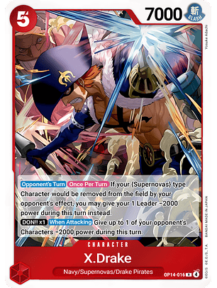 X.Drake (OP14-016)