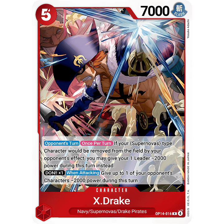 X.Drake (OP14-016)