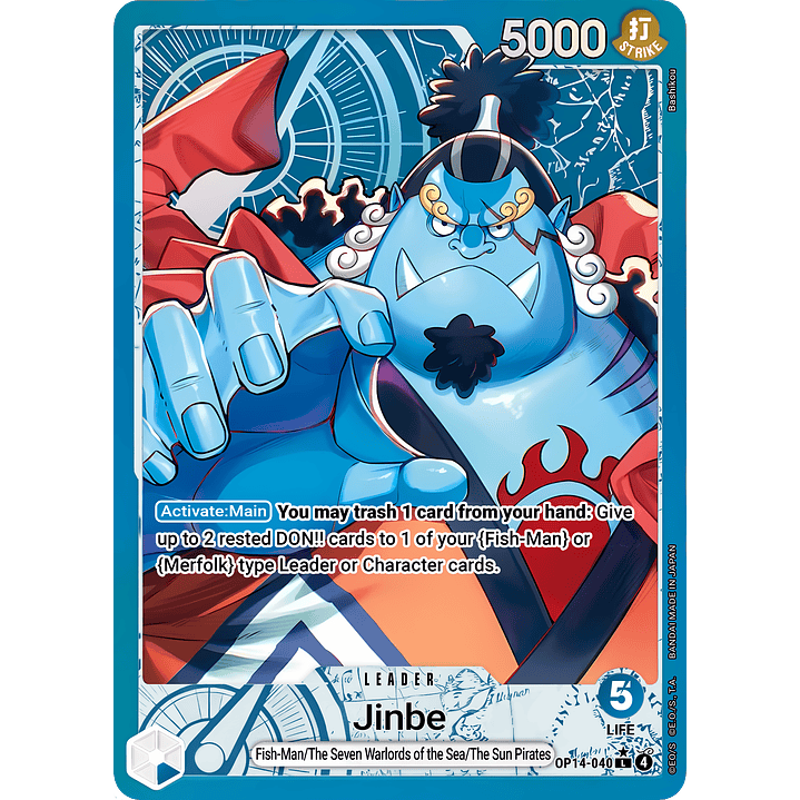 Jinbe (OP14-040) - Alternative-Art