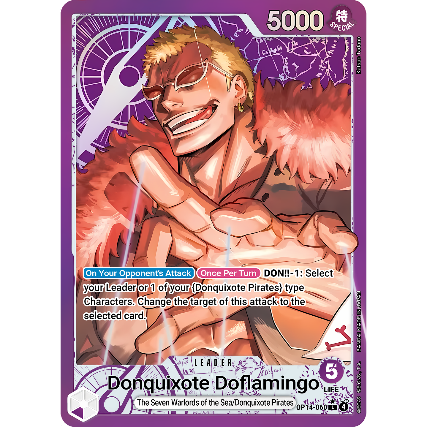 Donquixote Doflamingo (OP14-060) - Alternative-Art