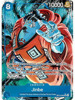 Jinbe (OP14-049) - Alternative-Art