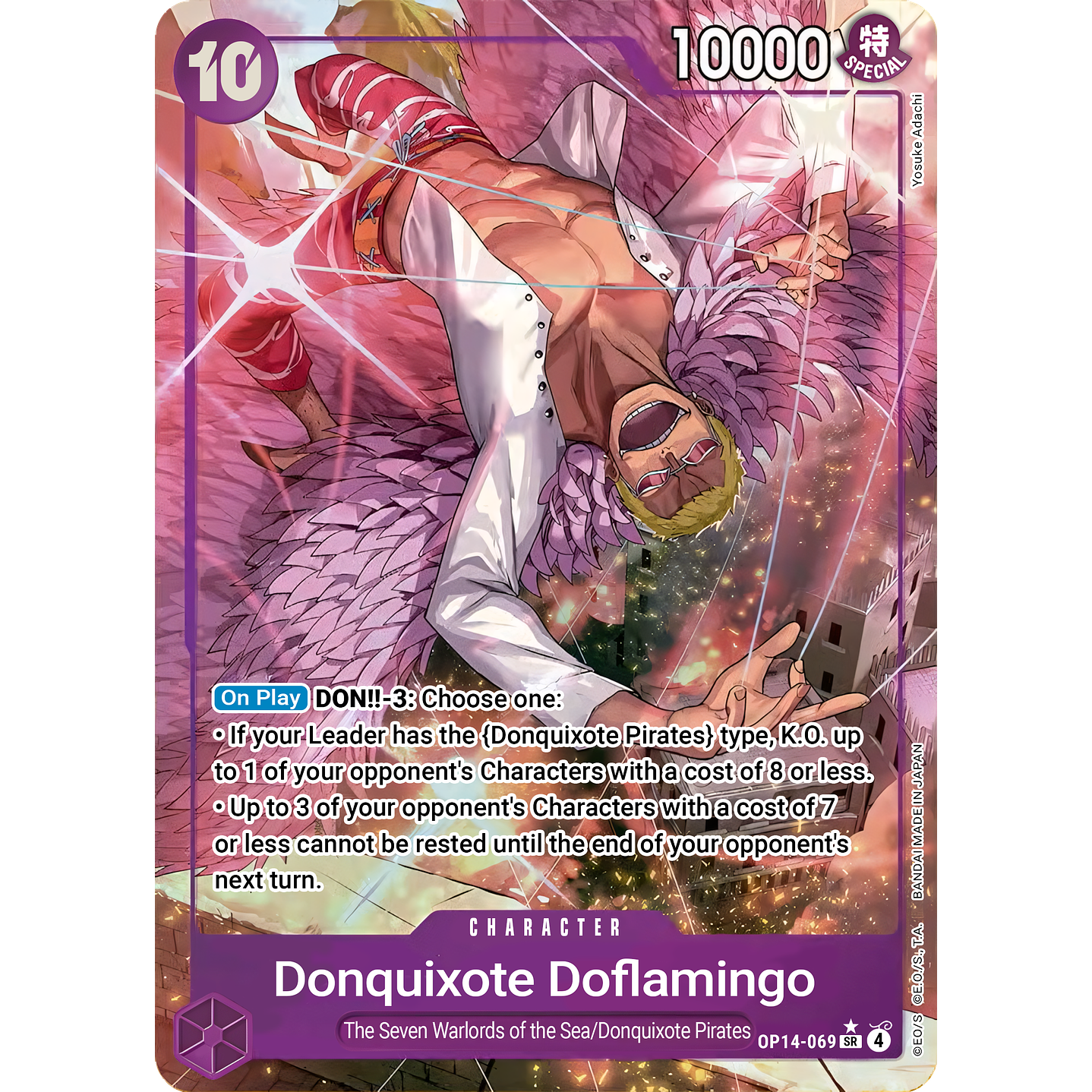 Donquixote Doflamingo (OP14-069) - Alternative-Art
