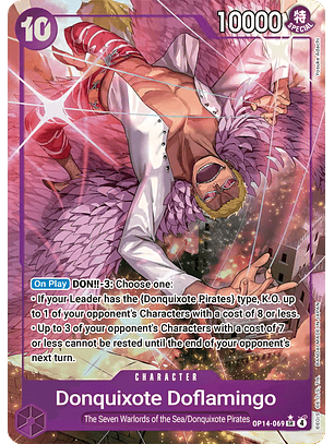Donquixote Doflamingo (OP14-069) - Alternative-Art
