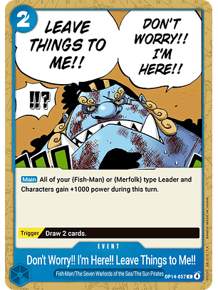 Don't Worry!! I'm Here!! (OP14-057)