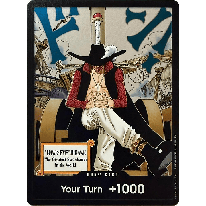 Don!! Card (OP14-Mihawk)