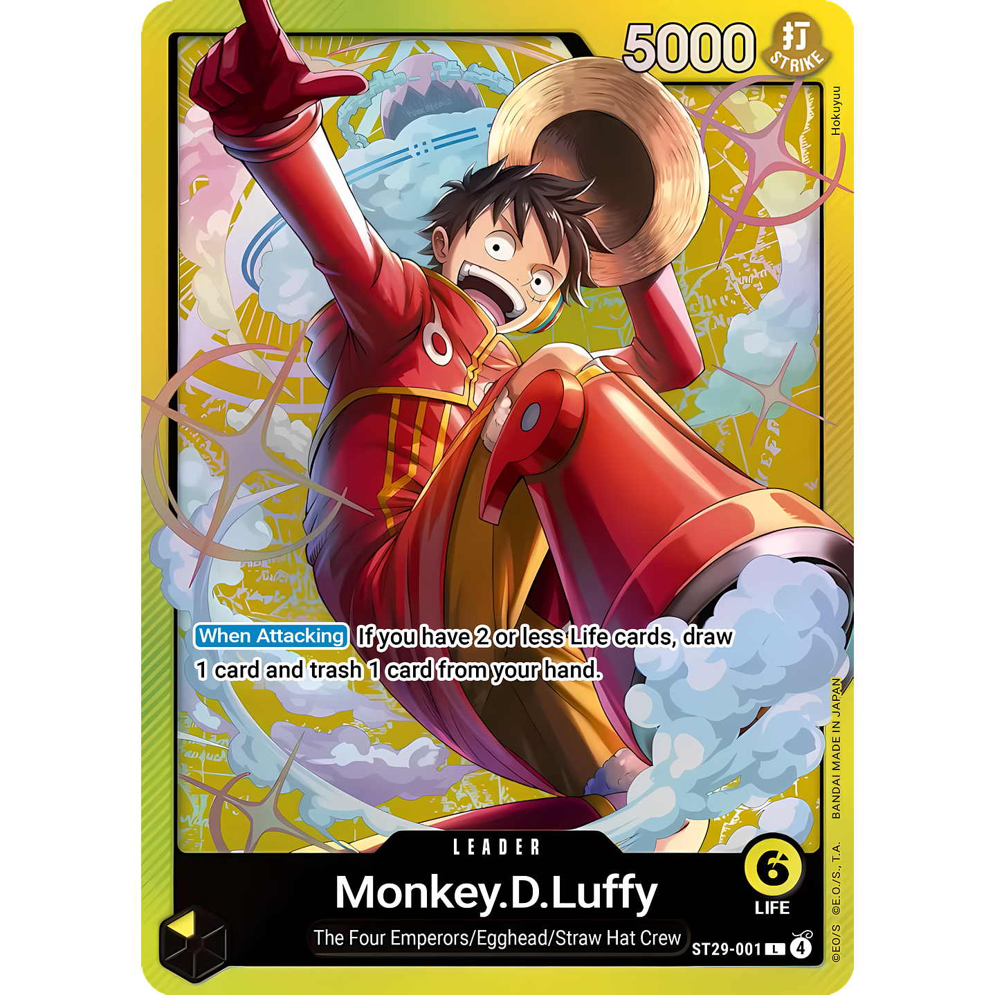 Monkey.D.Luffy (ST29-001)
