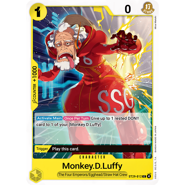 Monkey.D.Luffy (ST29-012)