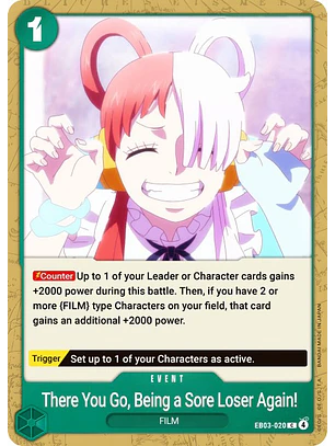 There You Are, Sore Loser! (EB03-020)