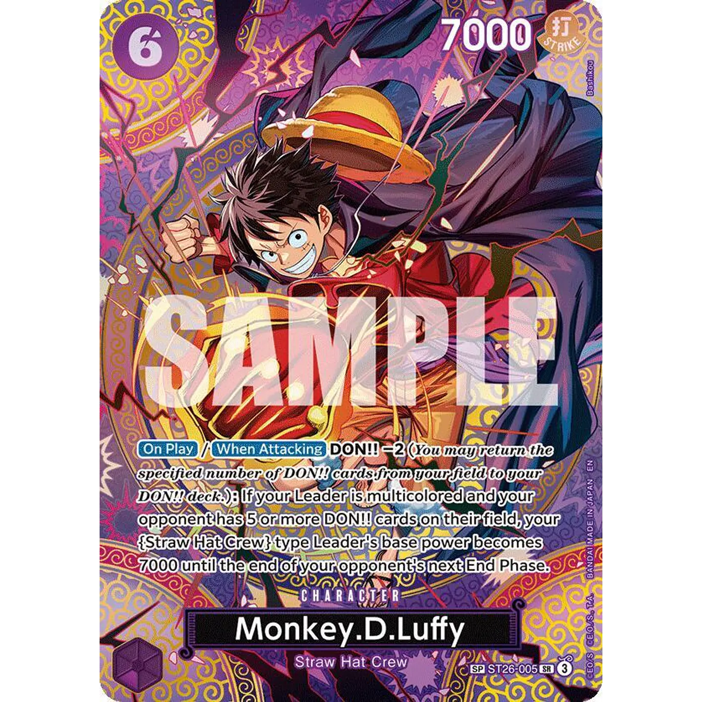 Monkey.D.Luffy (ST26-005) - SP