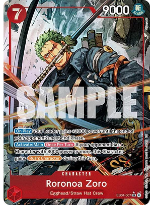 Roronoa Zoro (EB04-007) - Alternative-Art