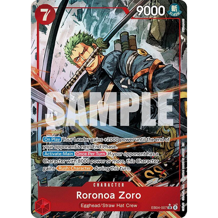 Roronoa Zoro (EB04-007) - Alternative-Art