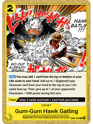Gum-Gum Hawk Gatling (EB04-060)