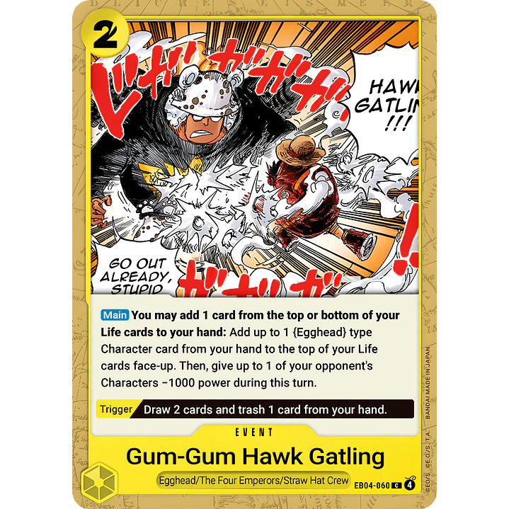 Gum-Gum Hawk Gatling (EB04-060)