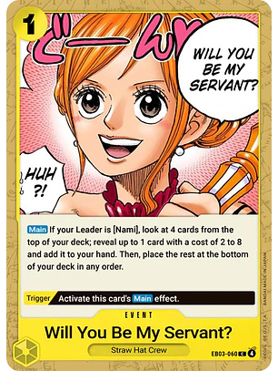 Will You Be My Servant? (EB03-060)