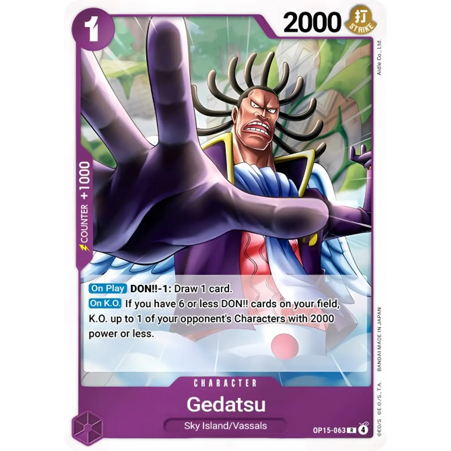 Gedatsu (OP15-063)
