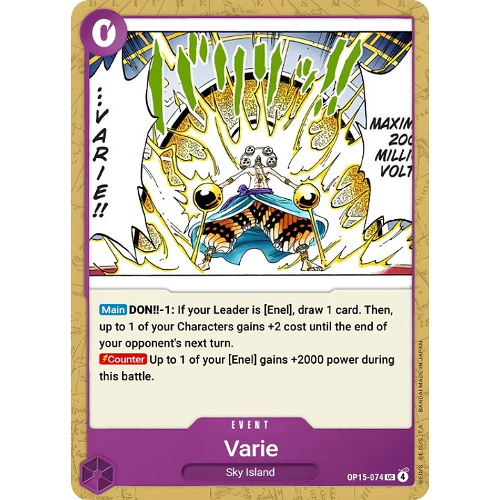 Varie (OP15-074)