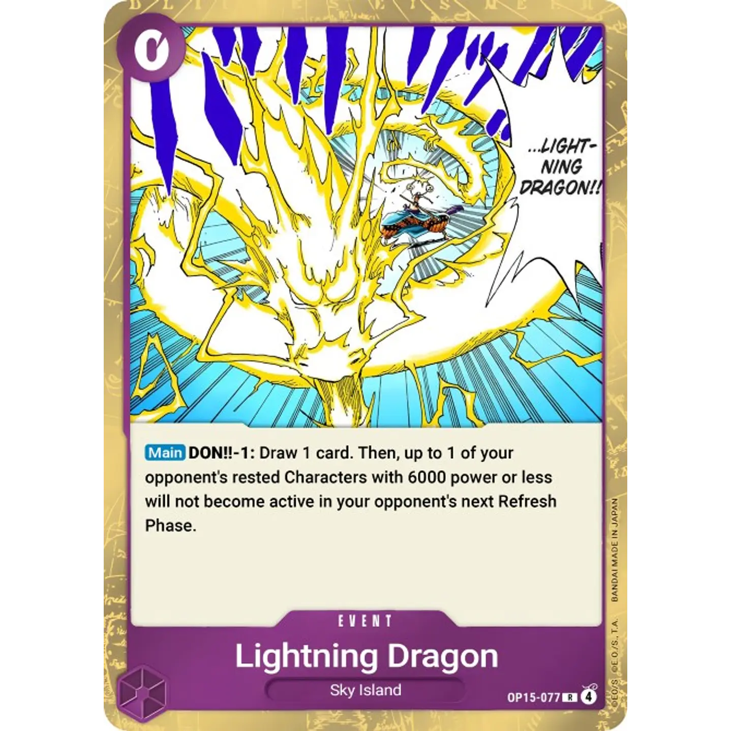 Lightning Dragon (OP15-077)
