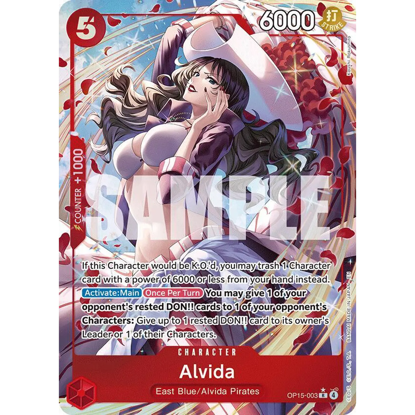 Alvida (OP15-003) - Alternative-Art