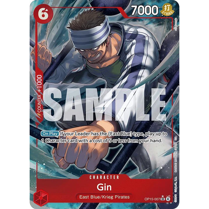 Gin (OP15-007) - Alternative-Art