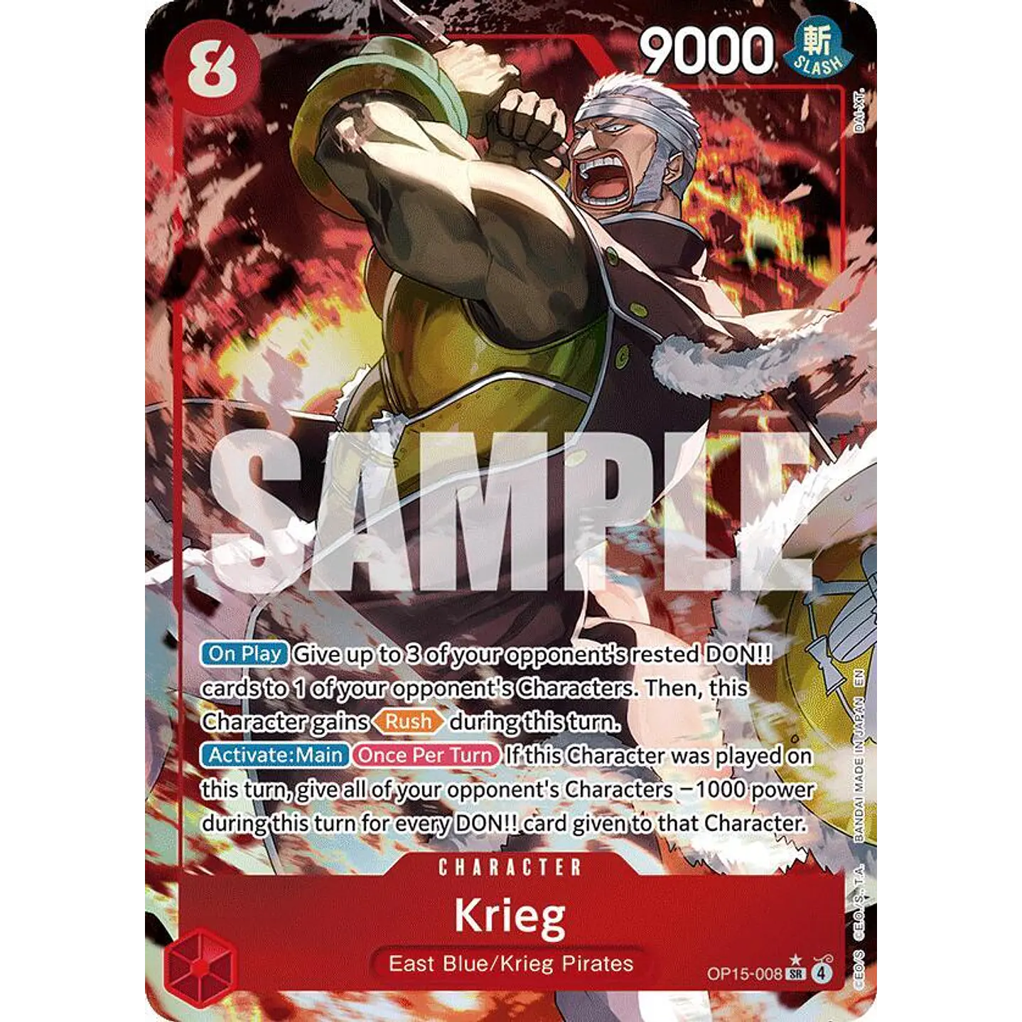 Krieg (OP15-008) - Alternative-Art