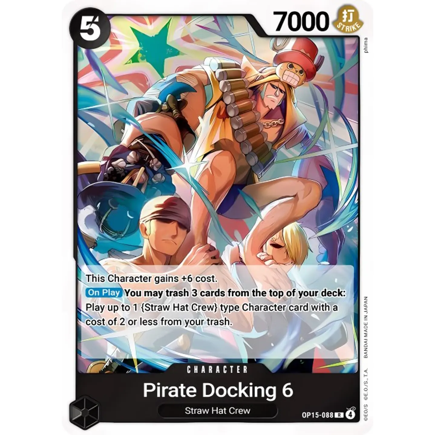 Pirates Docking Six (OP15-088)
