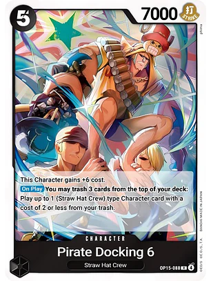 Pirates Docking Six (OP15-088)