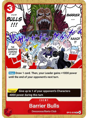 Barrier Bulls (OP15-019)